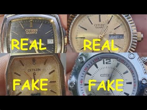 how to check fake citizen watches|identify citizen eco drive watch.